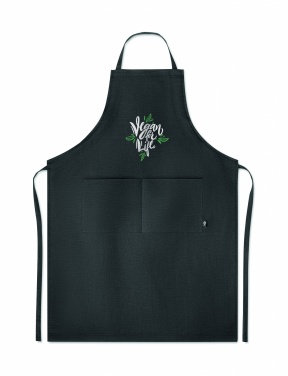 Logotrade promotional gift image of: Hemp adjustable apron 200 gr/m²