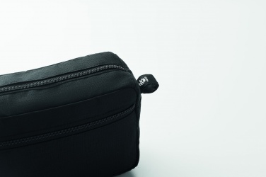 Logo trade promotional merchandise picture of: Hemp toilet bag hemp 200 gr/m²
