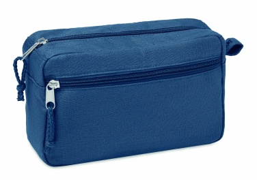 Logo trade promotional giveaways picture of: Hemp toilet bag hemp 200 gr/m²