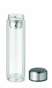 Logo trade business gift photo of: Bottle with touch thermometer