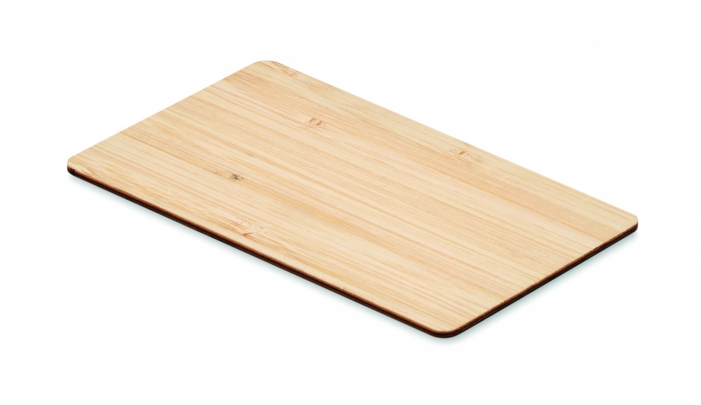 Logotrade business gift image of: RFID card in bamboo material