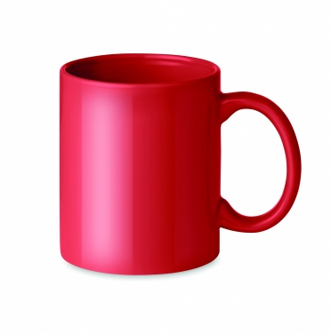 Logo trade promotional merchandise photo of: Coloured ceramic mug 300ml