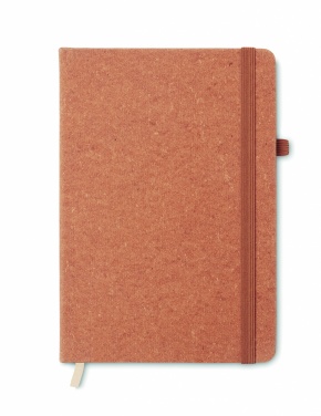 Logotrade promotional merchandise picture of: Recycled Leather A5 notebook