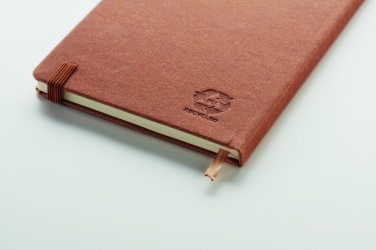 Logotrade promotional gift picture of: Recycled Leather A5 notebook