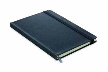 Logo trade promotional products picture of: Recycled Leather A5 notebook