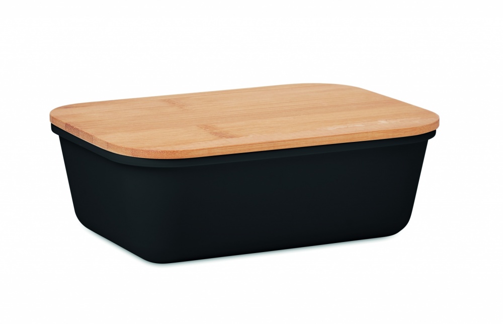 Logo trade promotional merchandise photo of: Lunch box with bamboo lid
