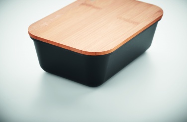Logo trade advertising product photo of: Lunch box with bamboo lid