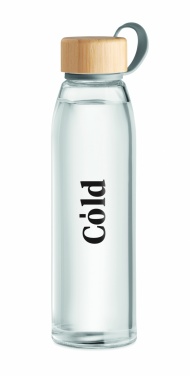 Logo trade advertising product photo of: Glass bottle 500 ml