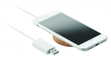 Logo trade promotional merchandise photo of: Magnetic Wireless charger 10W