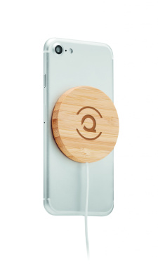 Logotrade advertising products photo of: Magnetic Wireless charger 10W