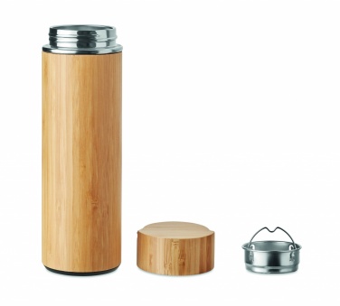 Logo trade promotional merchandise picture of: Double wall flask 400 ml TAMPERE