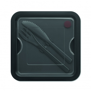 Logotrade corporate gift image of: Lunch box with cutlery 600ml