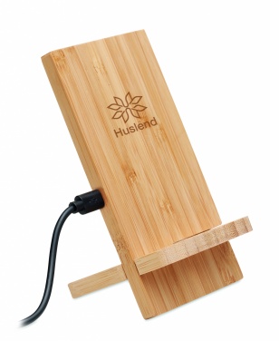 Logo trade business gifts image of: Wireless charger stand 10W