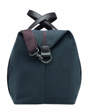 Logo trade corporate gifts picture of: Weekend bag in canvas 450gr/m²