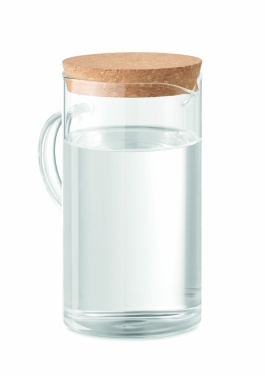 Logo trade advertising products picture of: Borosilicate glass decanter 1L