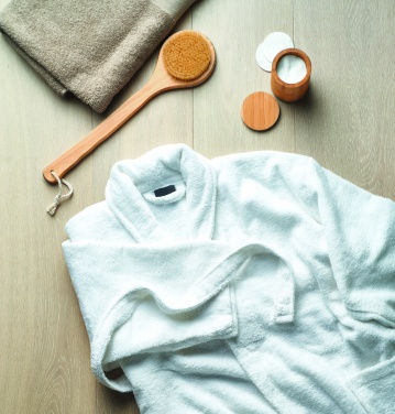 Logotrade advertising product image of: Bathrobe organic cotton XL/XXL