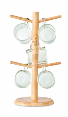 Logotrade promotional items photo of: Bamboo cup set holder