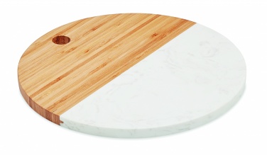 Logotrade promotional product image of: Marble/ bamboo serving board