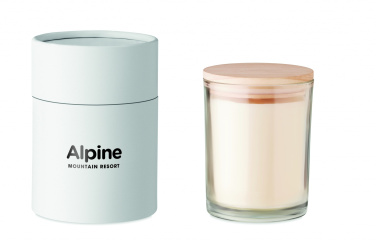 Logo trade promotional products image of: Vanilla fragranced candle