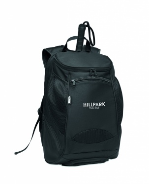 Logo trade promotional merchandise picture of: 600D RPET sports rucksack