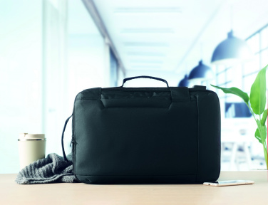 Logotrade promotional giveaway picture of: Laptop backpack in 300D RPET