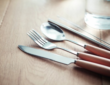 Logo trade advertising products picture of: Cutlery set stainless steel