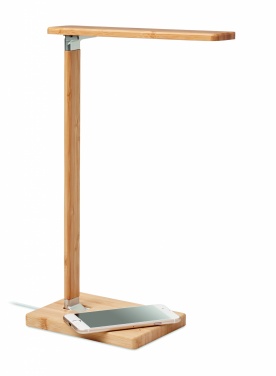 Logotrade promotional product image of: Desktop light and charger 10W