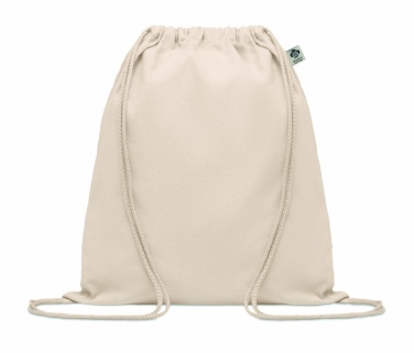 Logotrade promotional merchandise image of: Organic cotton drawstring bag