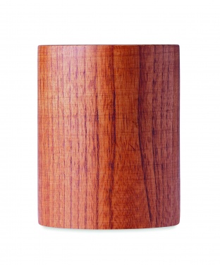 Logo trade corporate gifts image of: Oak wooden mug 280 ml