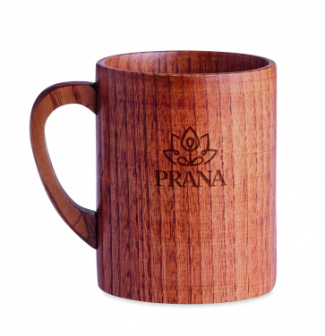 Logotrade promotional product image of: Oak wooden mug 280 ml
