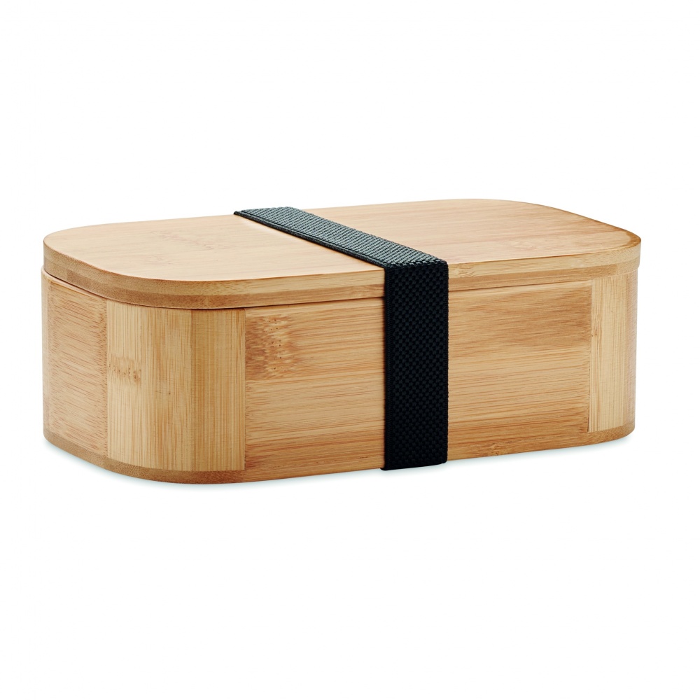 Logo trade promotional giveaways picture of: Bamboo lunch box 1000ml LADEN LARGE