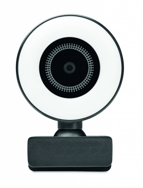 Logo trade promotional gift photo of: 1080P HD webcam and ring light