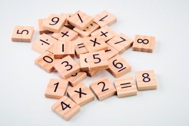 Logo trade corporate gift photo of: Wood educational counting game