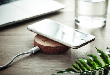 Logo trade corporate gifts image of: Wireless charging pad 10W