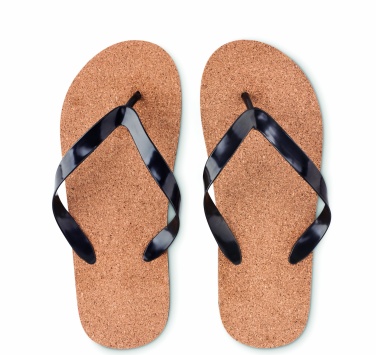 Logo trade corporate gift photo of: Cork beach slippers M