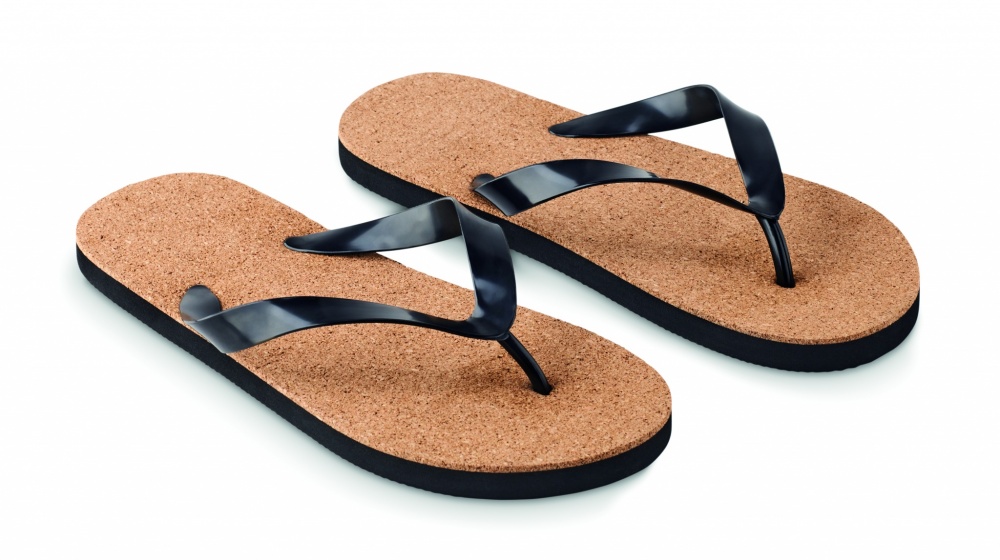 Logotrade promotional giveaways photo of: Cork beach slippers L
