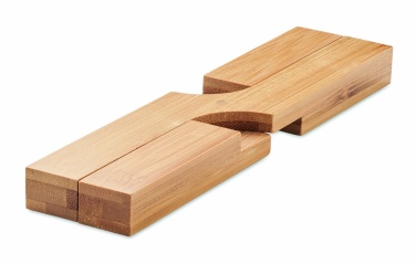 Logo trade promotional product photo of: Bamboo foldable pot stand