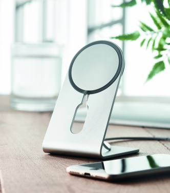 Logo trade promotional item photo of: Portable magnetic charger 15W