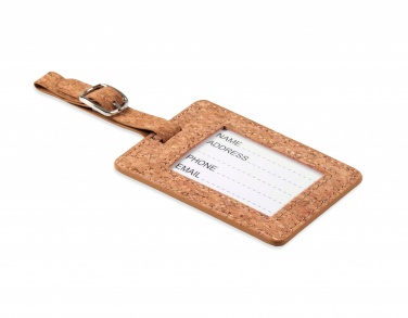 Logotrade corporate gift picture of: Cork luggage tag