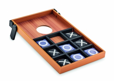 Logo trade promotional products image of: Double sided MDF game set