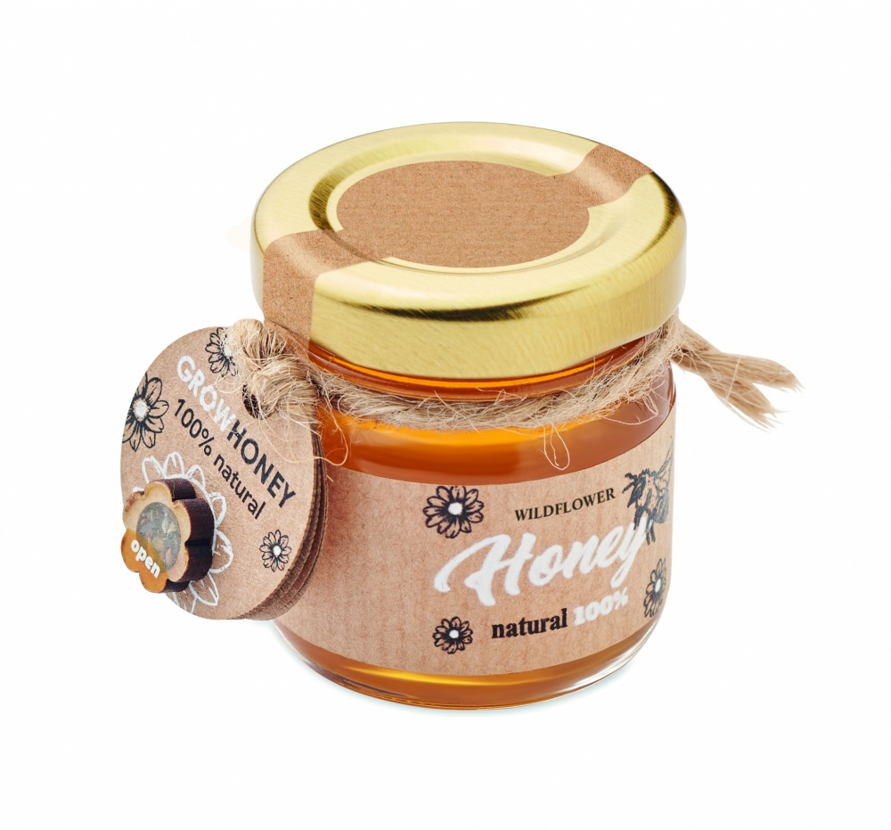 Logotrade business gifts photo of: Wildflower honey jar 50 gr