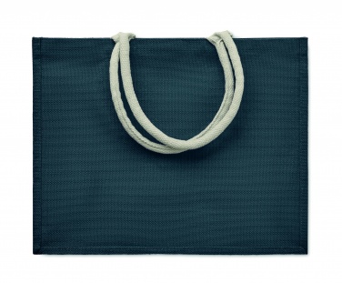 Logo trade promotional giveaways image of: Jute bag with cotton handle