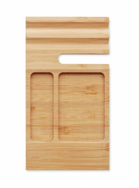 Logotrade advertising products photo of: Bamboo desk phone stand
