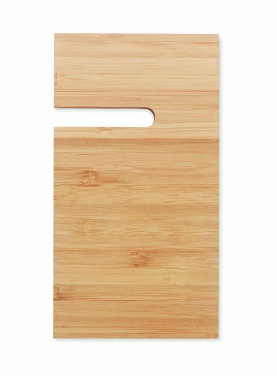 Logotrade promotional product picture of: Bamboo desk phone stand