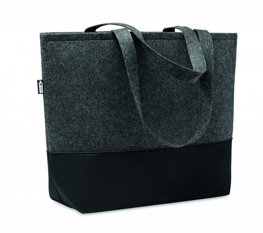Logotrade promotional product image of: RPET felt shopping bag