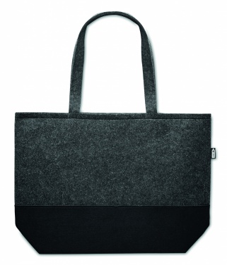 Logotrade corporate gift image of: RPET felt shopping bag