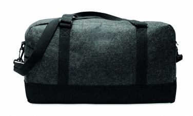 Logo trade promotional gifts image of: RPET felt weekend bag