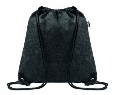 Logotrade promotional giveaways photo of: RPET felt drawstring bag