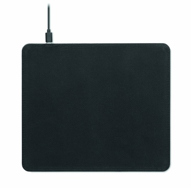 Logotrade promotional products photo of: Cork mouse mat charger 15W