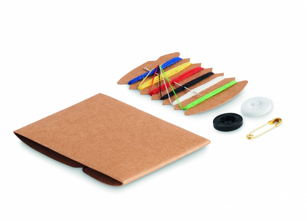 Logo trade promotional merchandise picture of: Compact sewing kit
